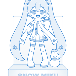 雪ミク Snow Statue Ver.