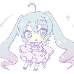 ゆめかわ×デフォルメミクさん