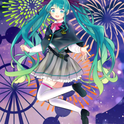 夜空へお散歩