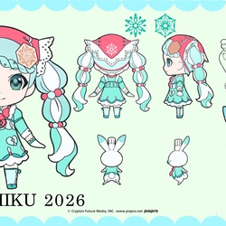 雪ミク2026 応募作品