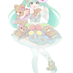 ぬい撮りミク