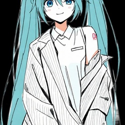 手描き初音ミク