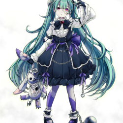 グッスマイラコン10ミク応募作品「フランケンシュタインの怪物ミク」