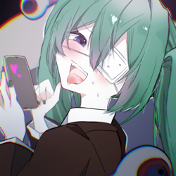 初音ミク　イラスト