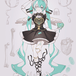 GOTH HORROR MIKU