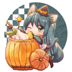 10月　パンプキンプリン×ミクさん