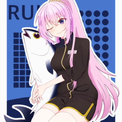 ぬいぐるみとルカちゃん