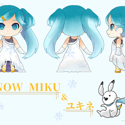 ２０１９年雪ミク衣装