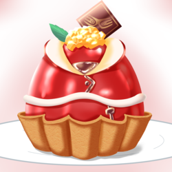 MEIKOのりんごムースケーキタルト