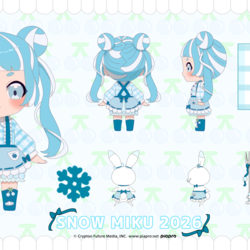 スノーチェリーブルー