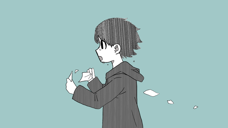 piapro(ピアプロ)|イラスト「破く」
