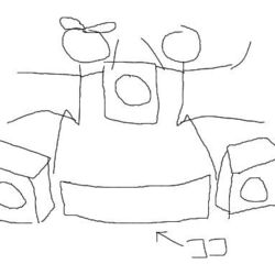 フタゴドラム(要望を伝えるためのイラスト)