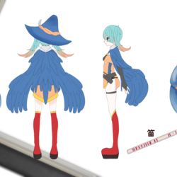 羽ばたいて歌を届ける吟遊詩人