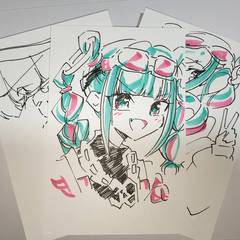 直筆イラスト