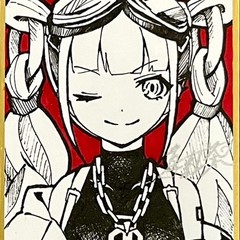 手描きミニ色紙